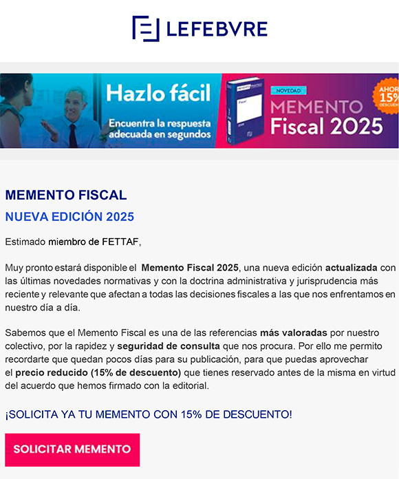Memento Fiscal 2025